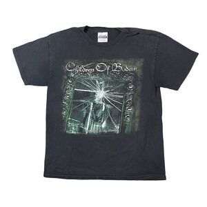 Vtg Children of Bodom Shirt Mens M Skeletons in the Closet Death Metal Punk Rock